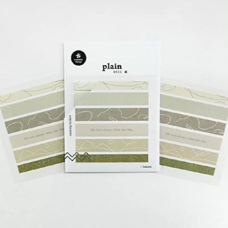 Suatelier Planner Index Tabs, 20-pcs