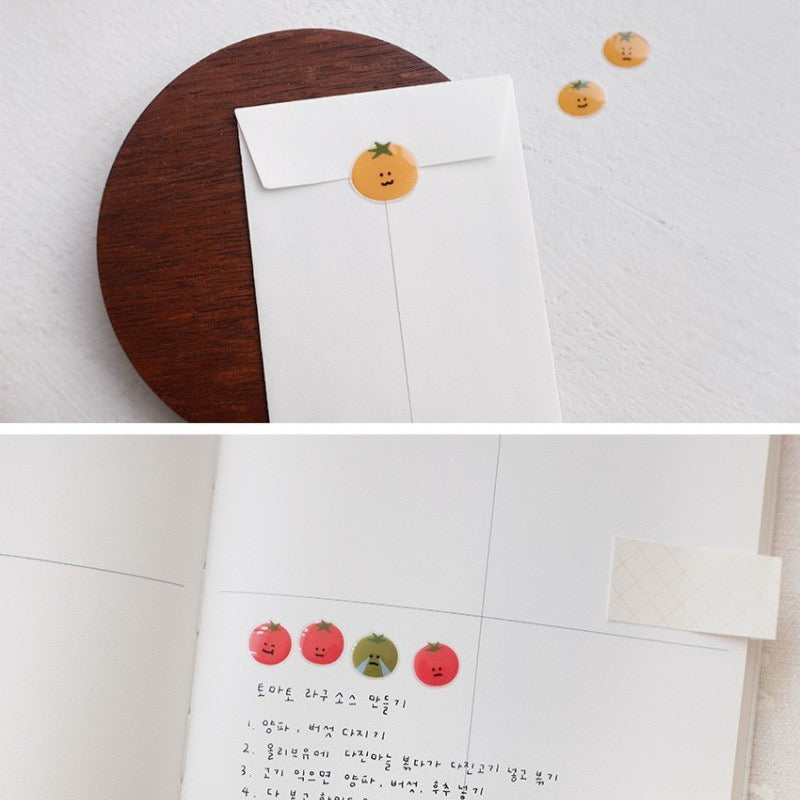 Suatelier Awesome Tomatoes Sticker, 20-pcs