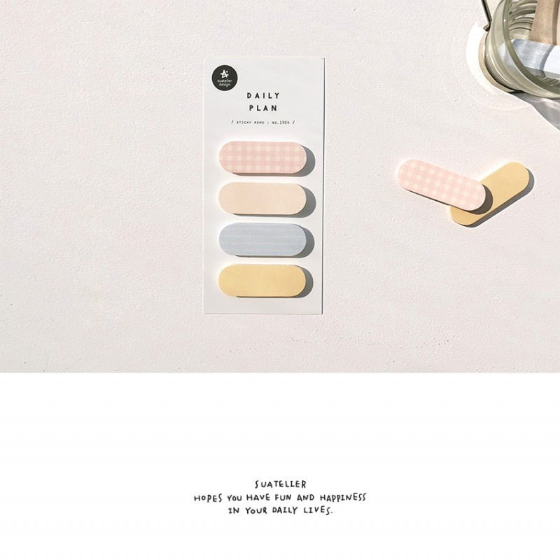 Suatelier Daily Plan Sticky Note, 10-pcs