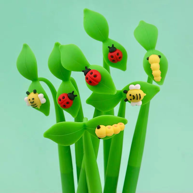 Insects Diary Wiggle Pen, 24-pcs