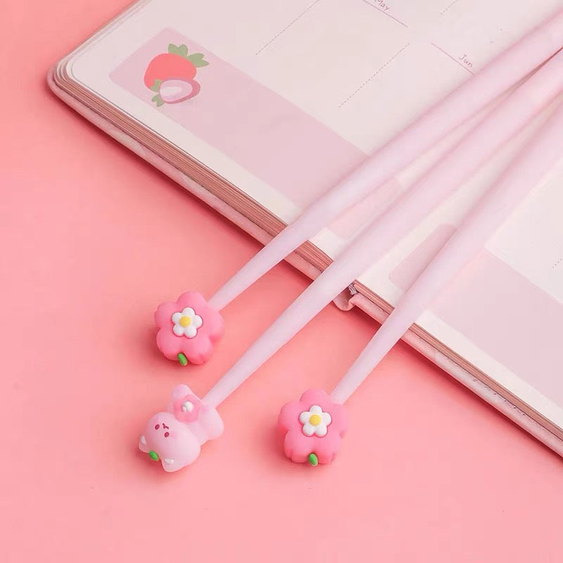 Sakura Kitty Wiggle Pen, 24-pcs