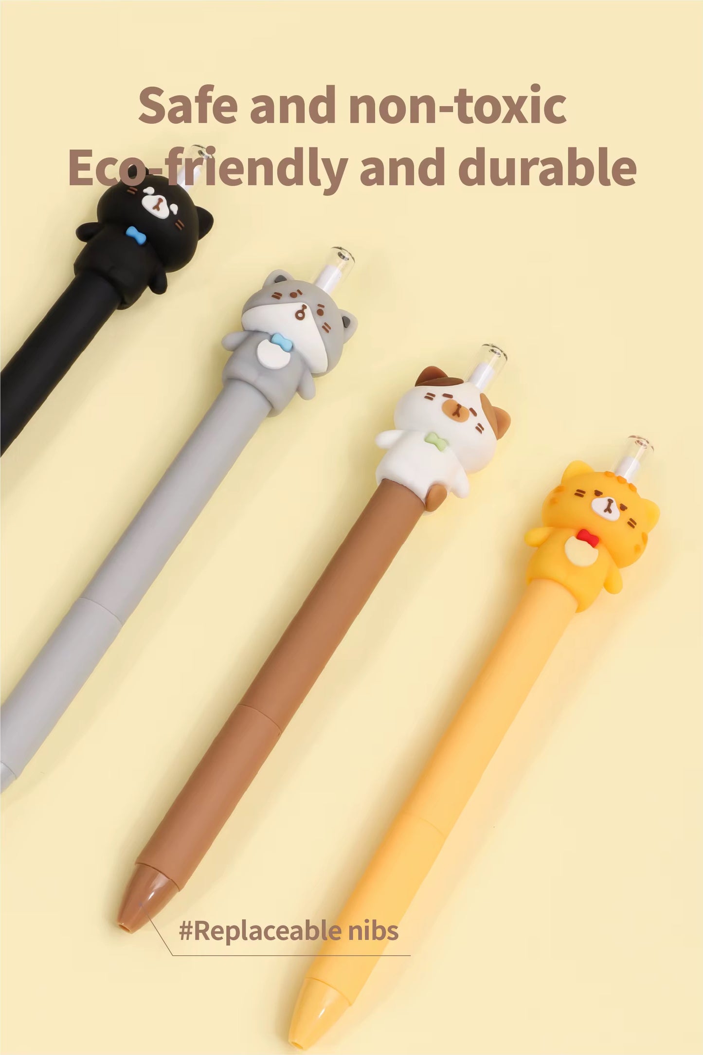 Daily Kitty Metal Eternal Pencil, 24-pcs