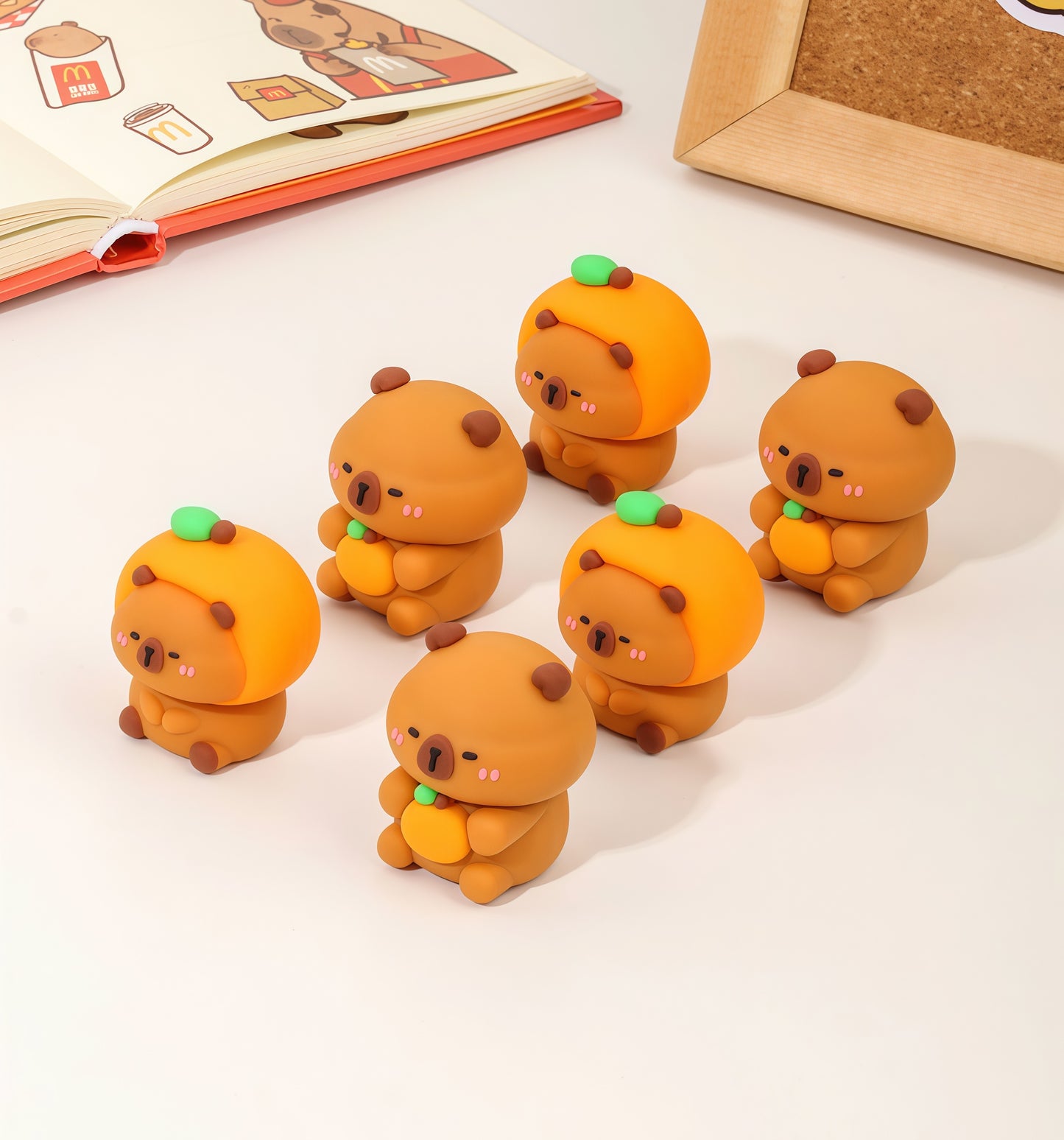 Capybara Pencil Sharpener, 24-pcs
