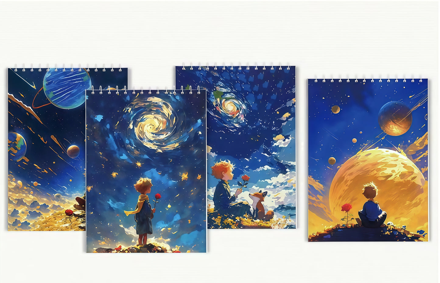 Starry Boy Sketch Pad, 128-pcs/set
