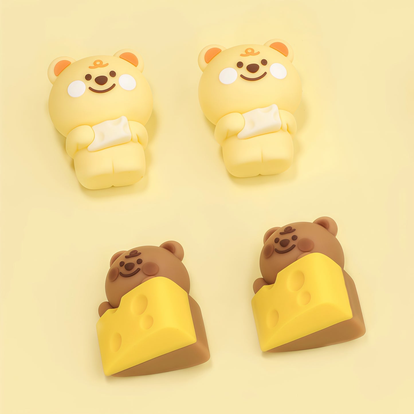 Mini Animal eraser figure, 24-pcs