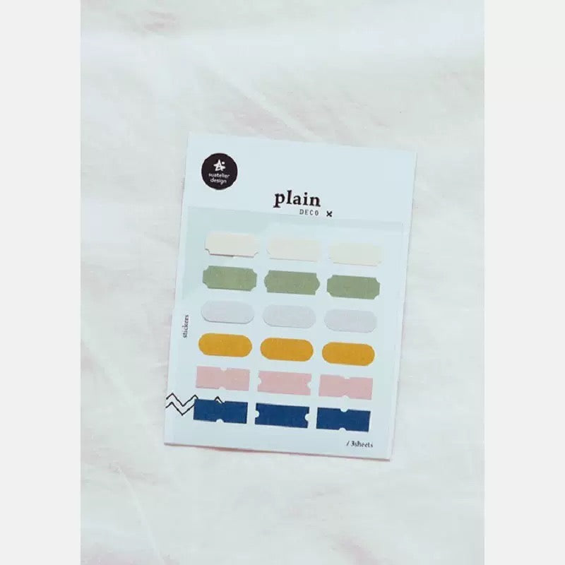 Suatelier Planner Index Tabs, 20-pcs