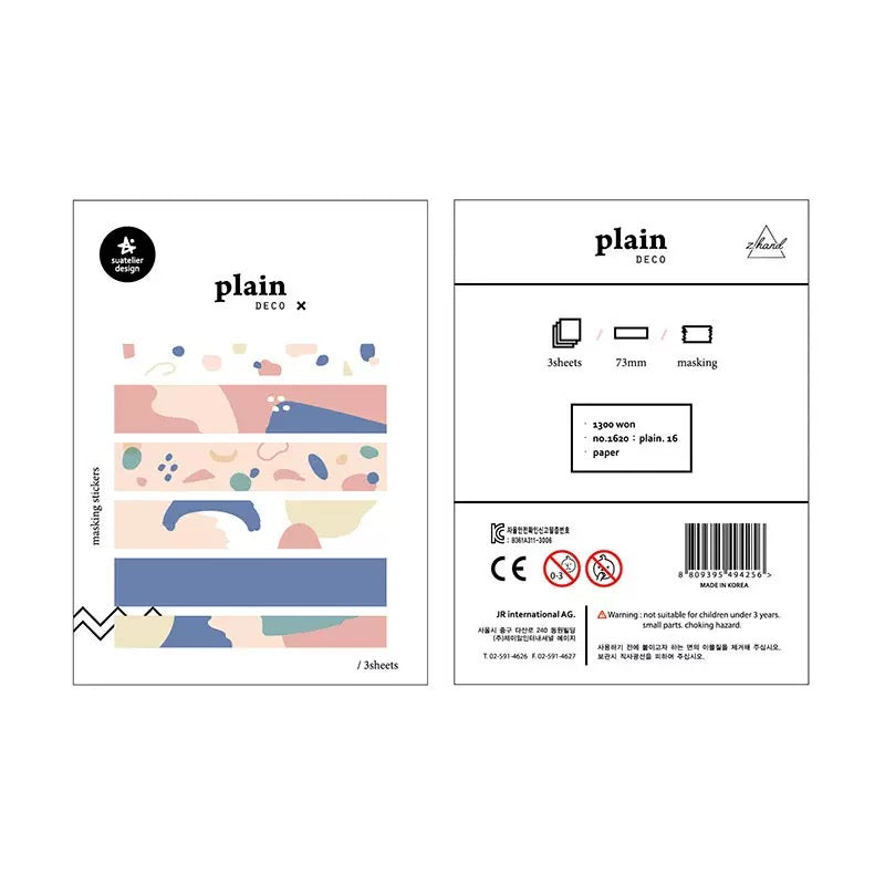 Suatelier Planner Index Tabs, 20-pcs