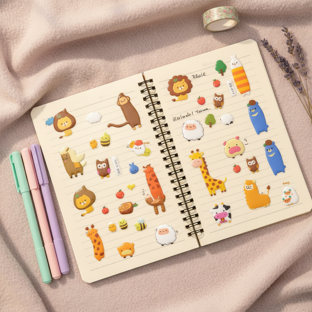 笔记本贴纸场景2