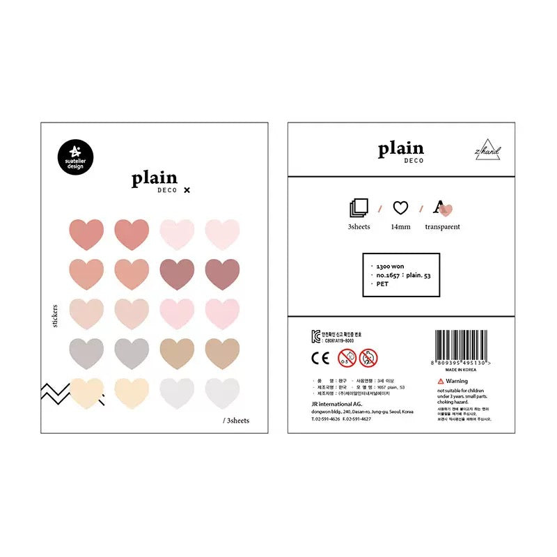 Suatelier Planner Index Tabs, 20-pcs