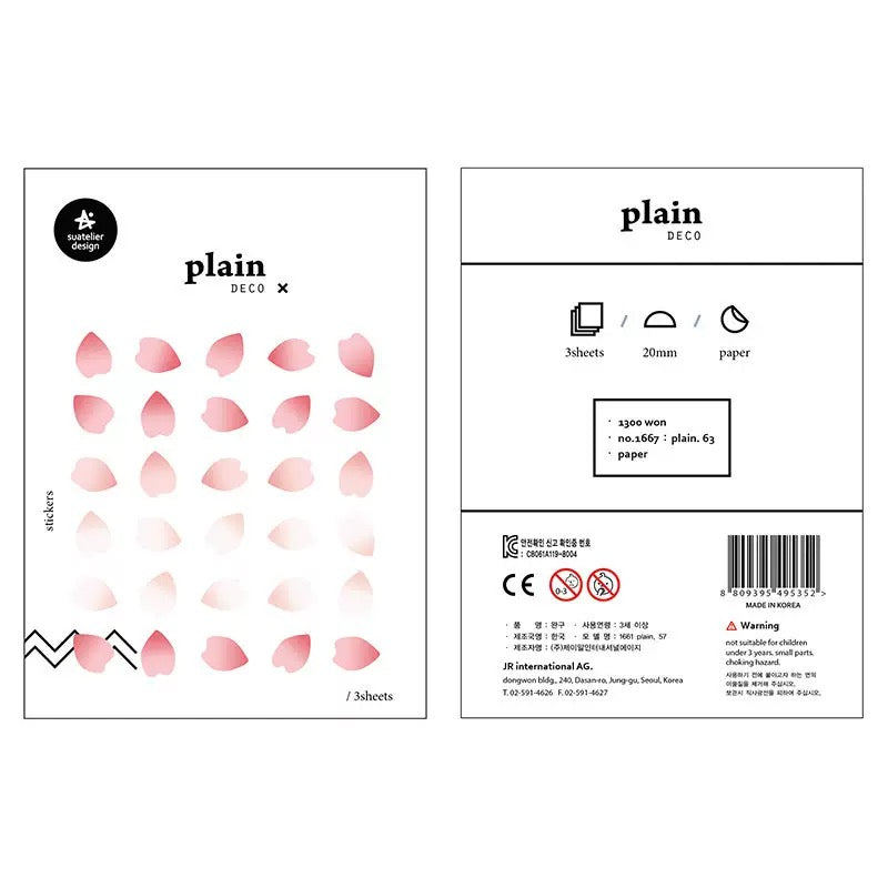 Suatelier Planner Index Tabs, 20-pcs