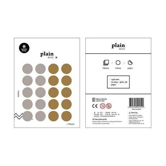 Suatelier Planner Index Tabs, 20-pcs