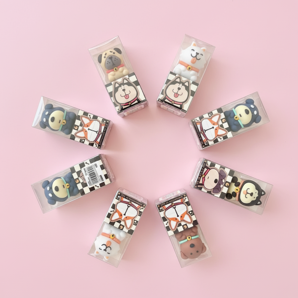 粉色背景俯视图