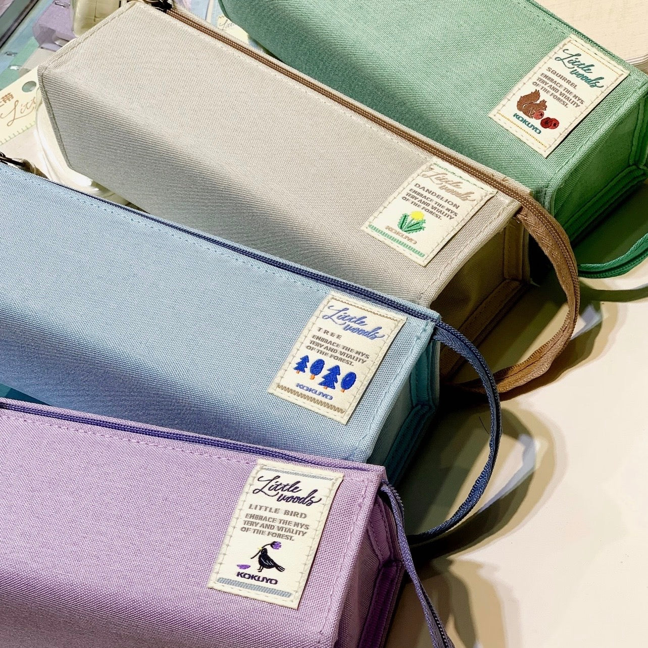 KOKUYO Stand-up Box Pencil Case - 5pcs