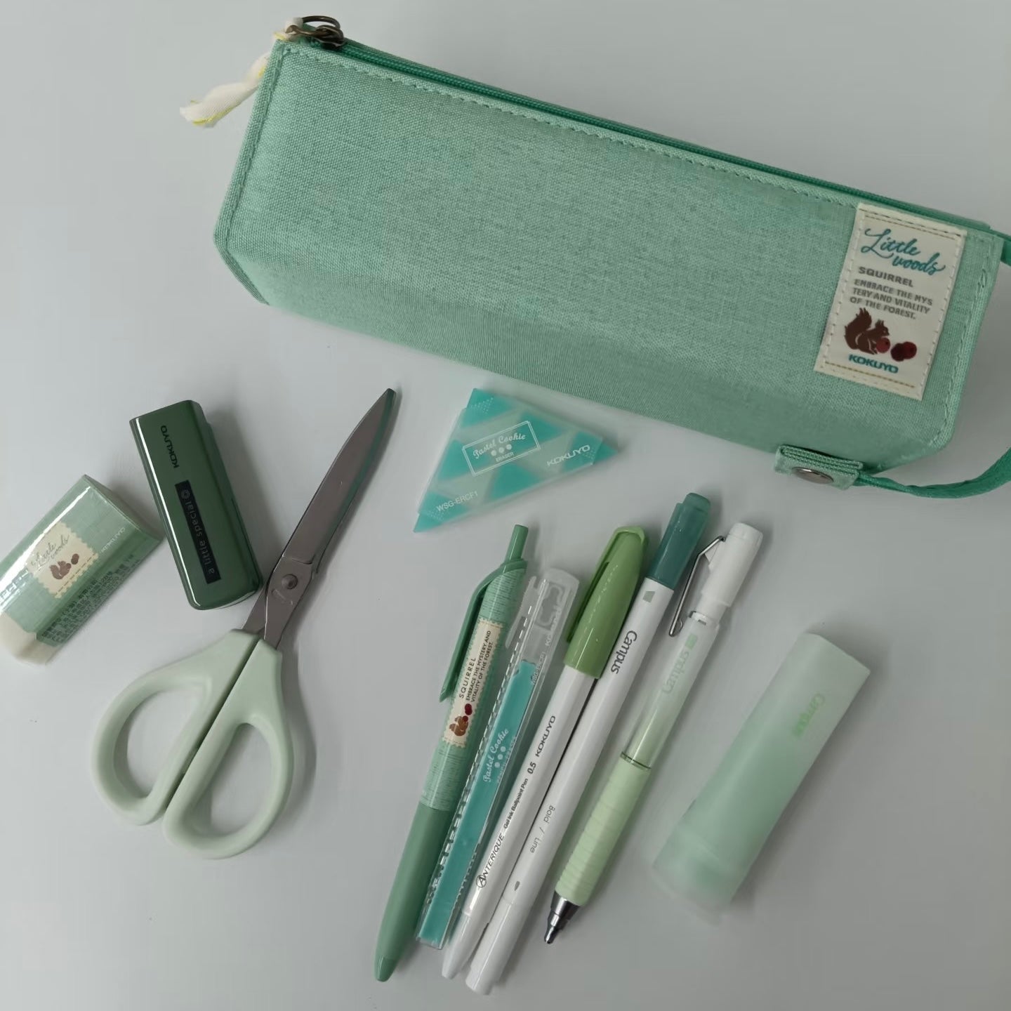 KOKUYO Stand-up Box Pencil Case - 5pcs