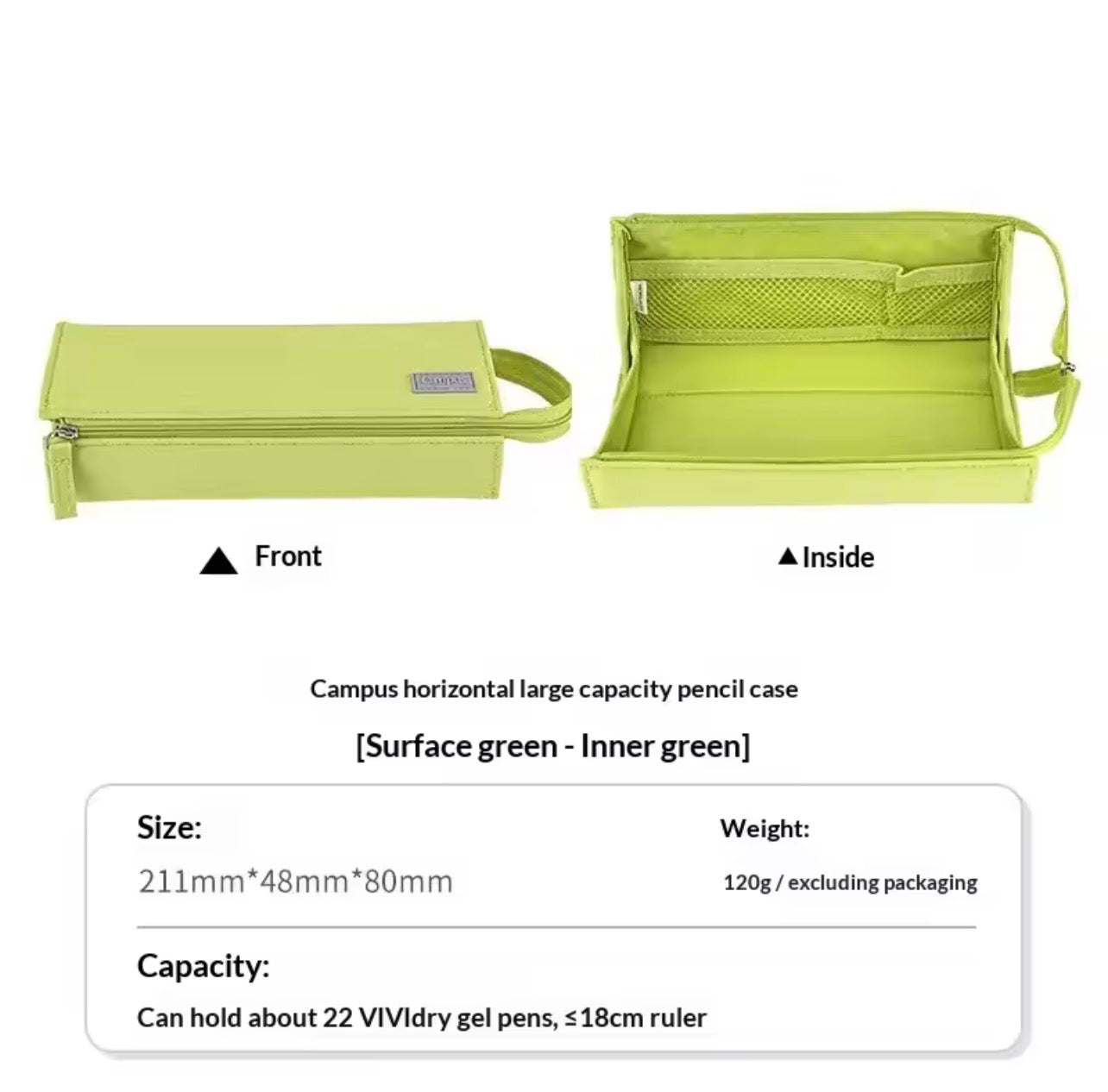 KOKUYO Fold-out Tray Pencil Case - 5pcs