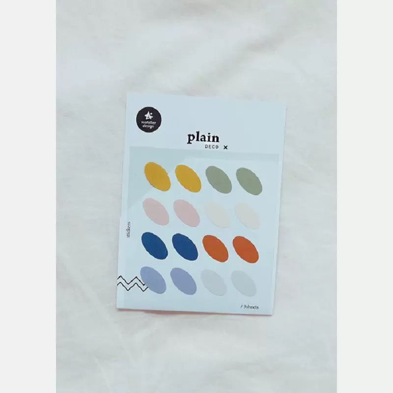 Suatelier Planner Index Tabs, 20-pcs