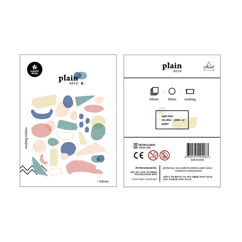 Suatelier Planner Index Tabs, 20-pcs