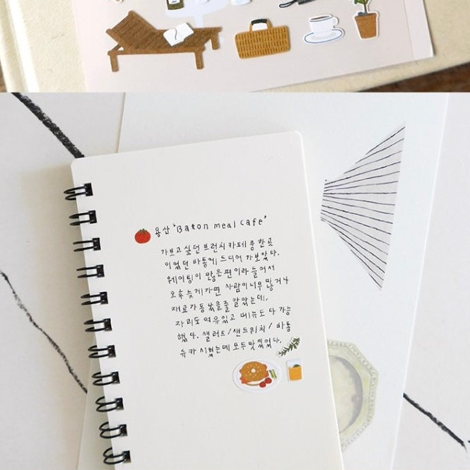 Statelier In the Garden Sticker, 20-pcs
