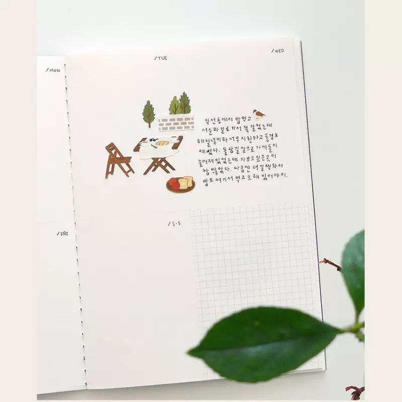 Statelier In the Garden Sticker, 20-pcs