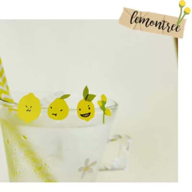 Suatelier Lemon tree Sticker, 20-pcs