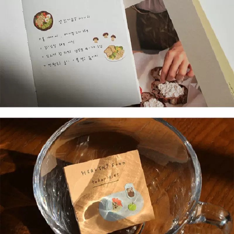 Suatelier Food Trip #5 Sticker, 20-pcs