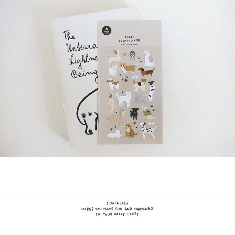 Suatelier Mung Mung! Sticker, 20-pcs