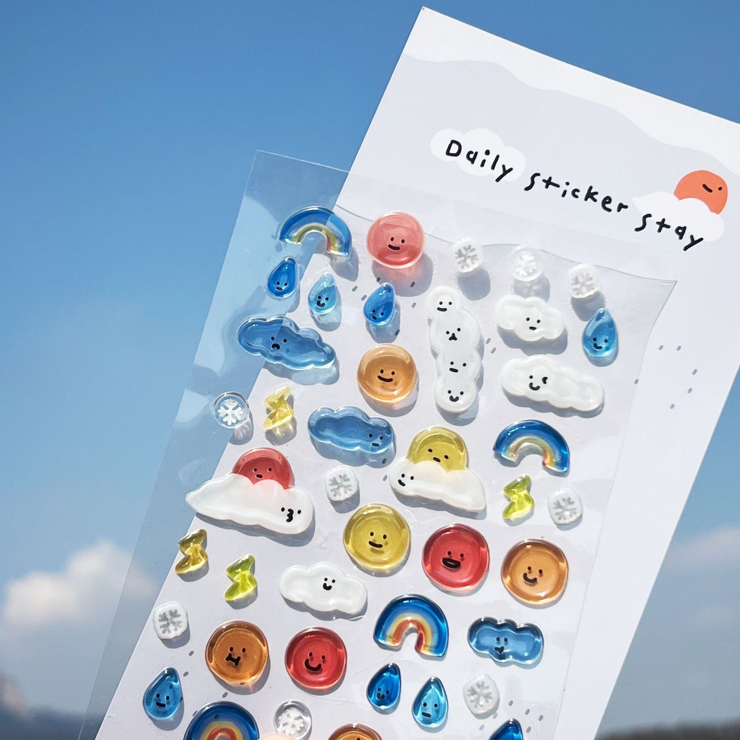 BONITO Emotion Face Stickers, 20-pcs