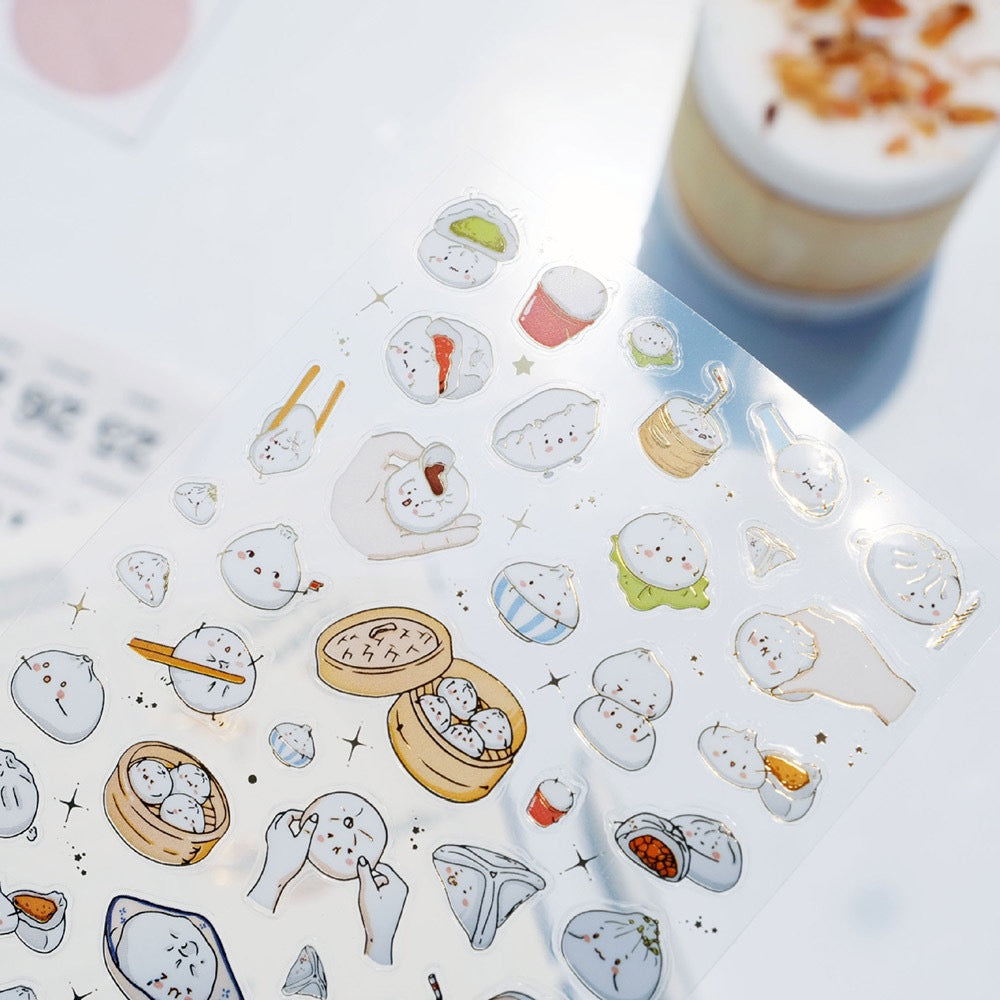 NEKONI Chinese-style Baking Stickers, 20-pcs
