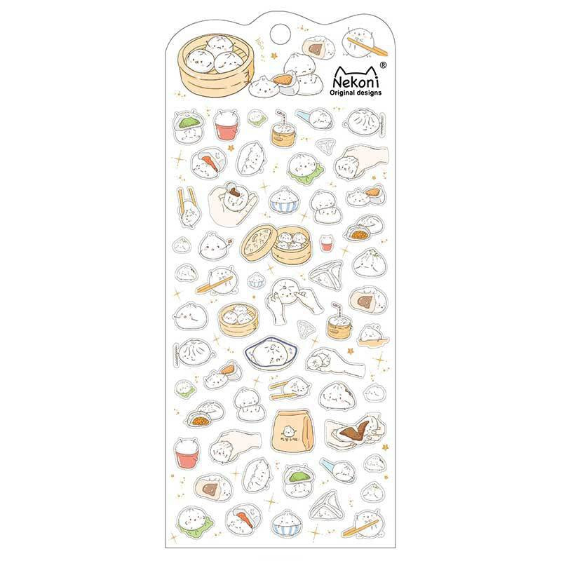 NEKONI Chinese-style Baking Stickers, 20-pcs