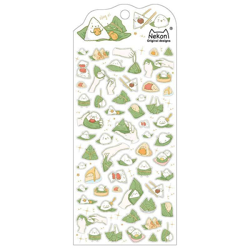 NEKONI Chinese-style Baking Stickers, 20-pcs