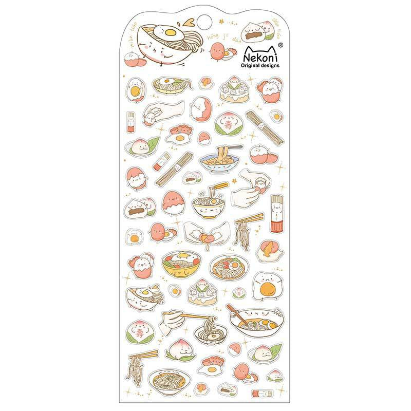 NEKONI Chinese-style Baking Stickers, 20-pcs