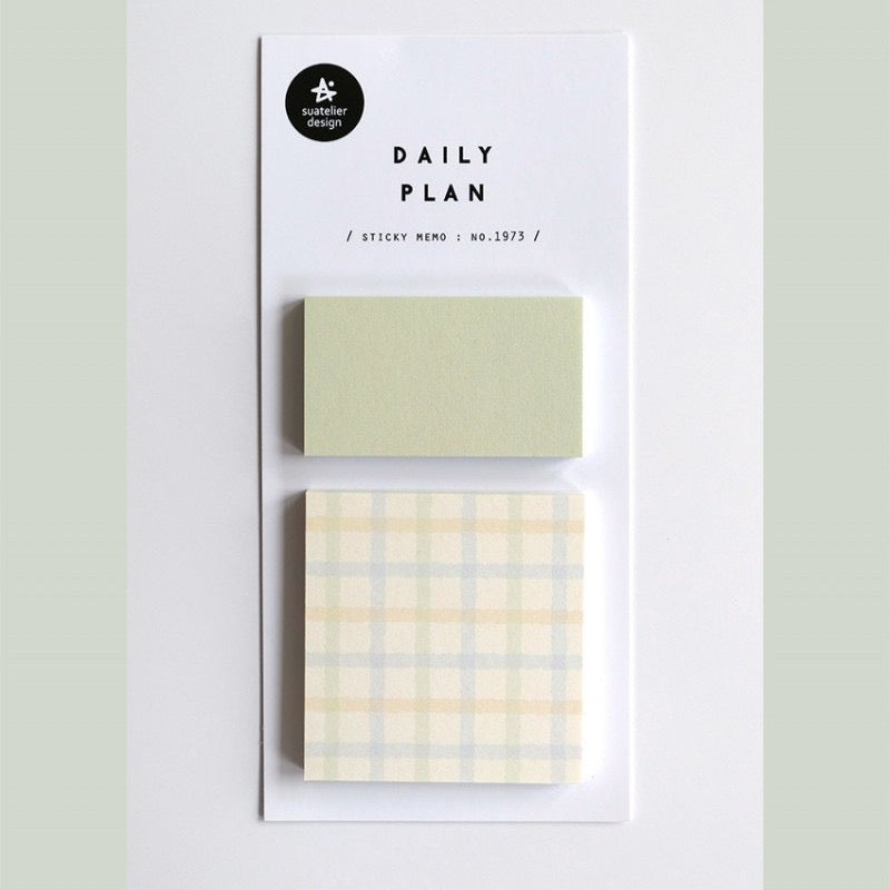 Suatelier Daily Plan Sticky Note, 10-pcs