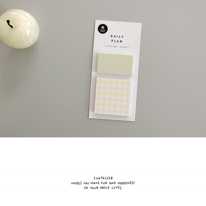 Suatelier Daily Plan Sticky Note, 10-pcs