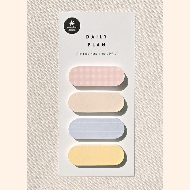 Suatelier Daily Plan Sticky Note, 10-pcs
