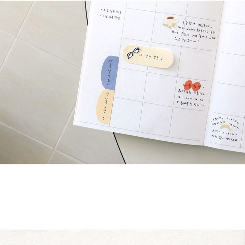 Suatelier Daily Plan Sticky Note, 10-pcs
