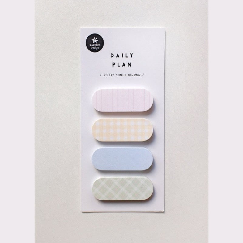 Suatelier Daily Plan Sticky Note, 10-pcs