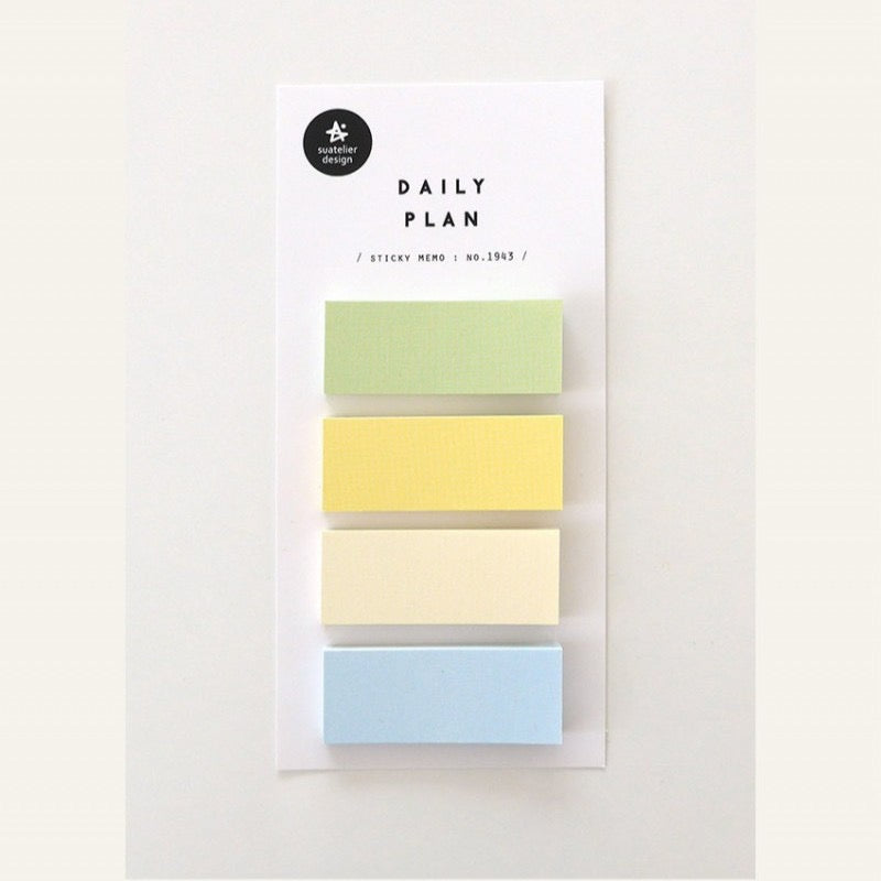 Suatelier Daily Plan Sticky Note, 10-pcs