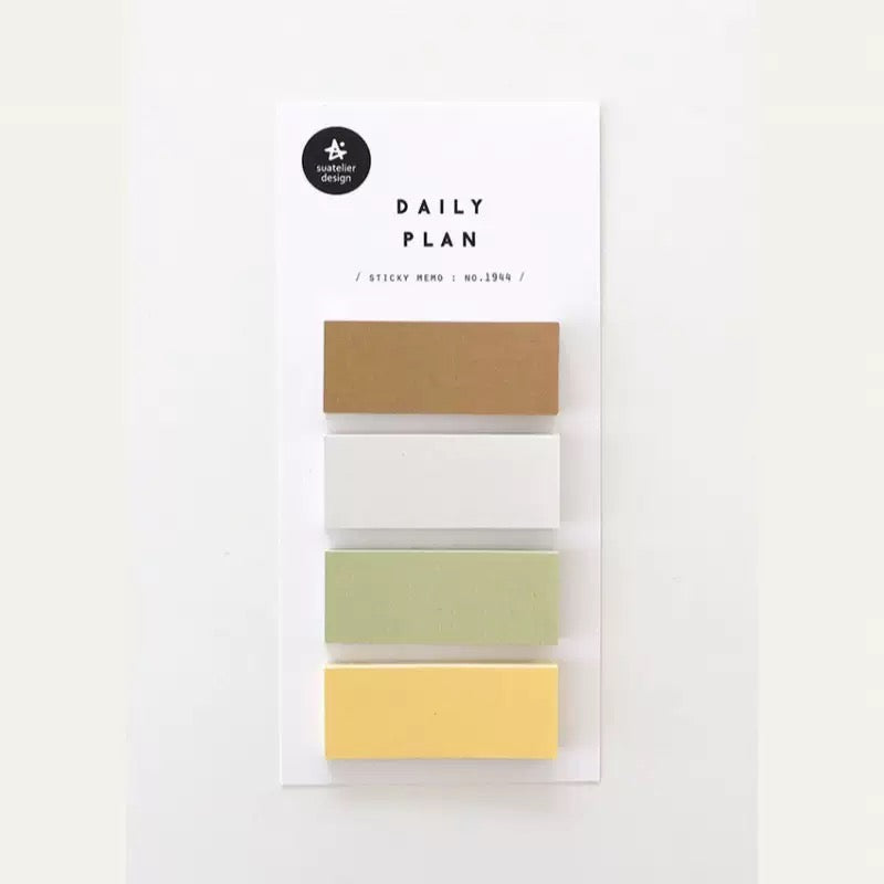 Suatelier Daily Plan Sticky Note, 10-pcs