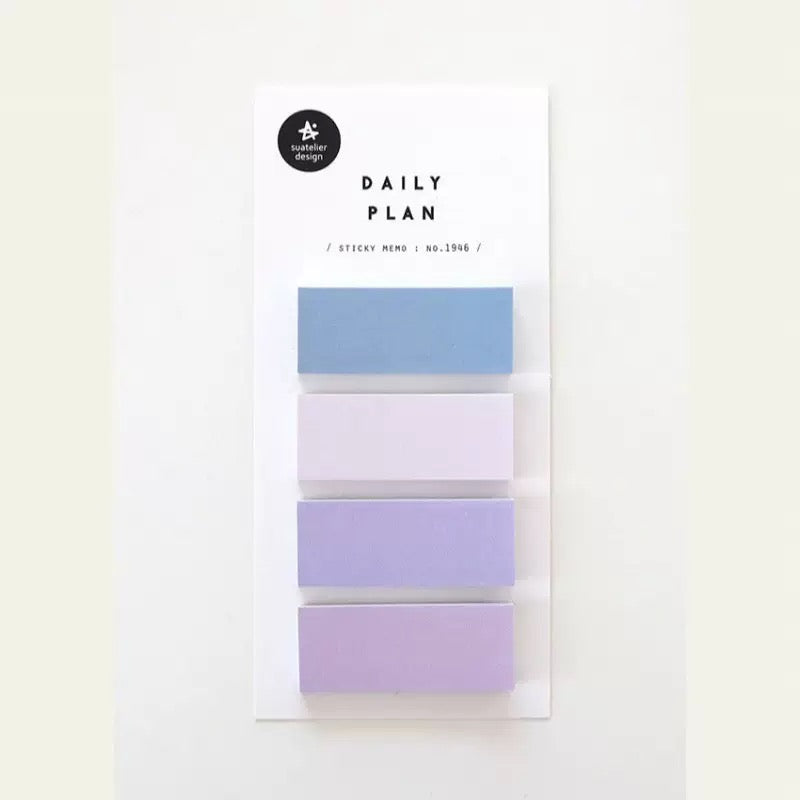 Suatelier Daily Plan Sticky Note, 10-pcs