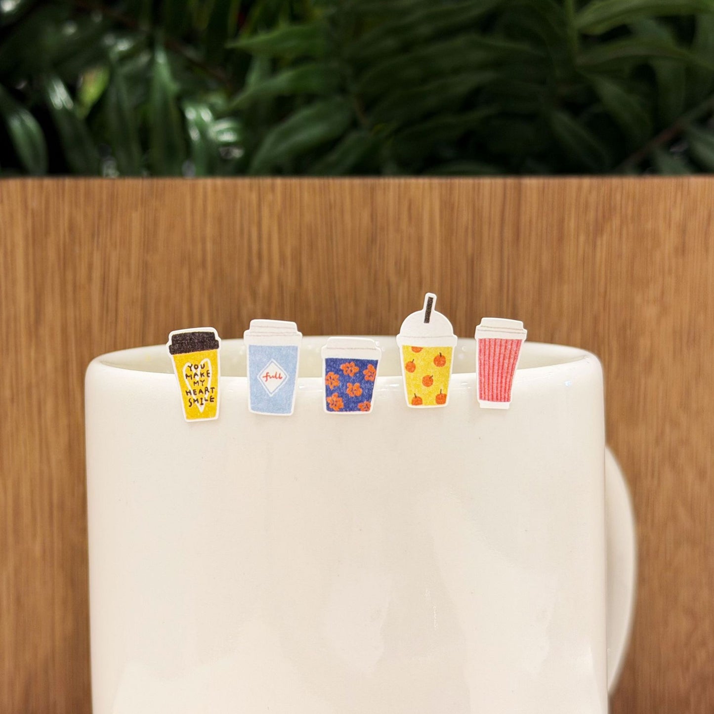 BONITO accompanying cup mini stickers, 20-pcs