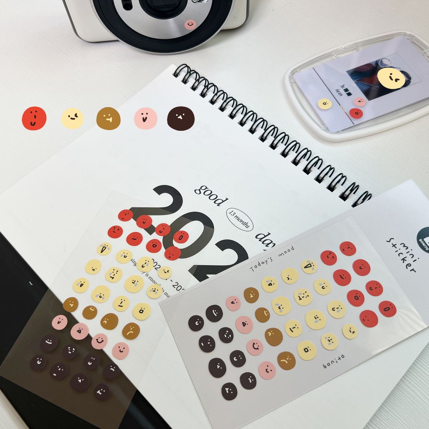 BONITO Today's mood mini stickers, 20-pcs