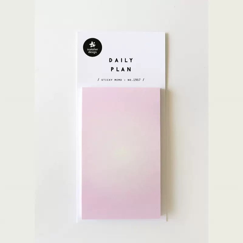 Suatelier Daily Plan Sticky Note, 10-pcs