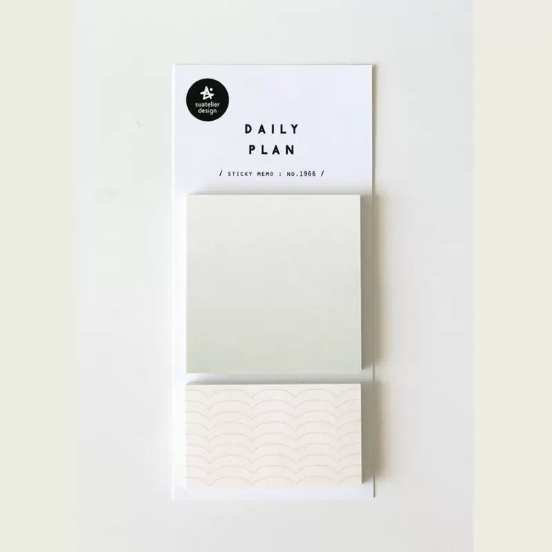 Suatelier Daily Plan Sticky Note, 10-pcs
