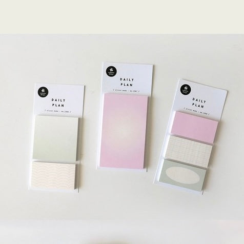 Suatelier Daily Plan Sticky Note, 10-pcs