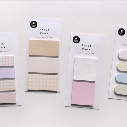 Suatelier Daily Plan Sticky Note, 10-pcs