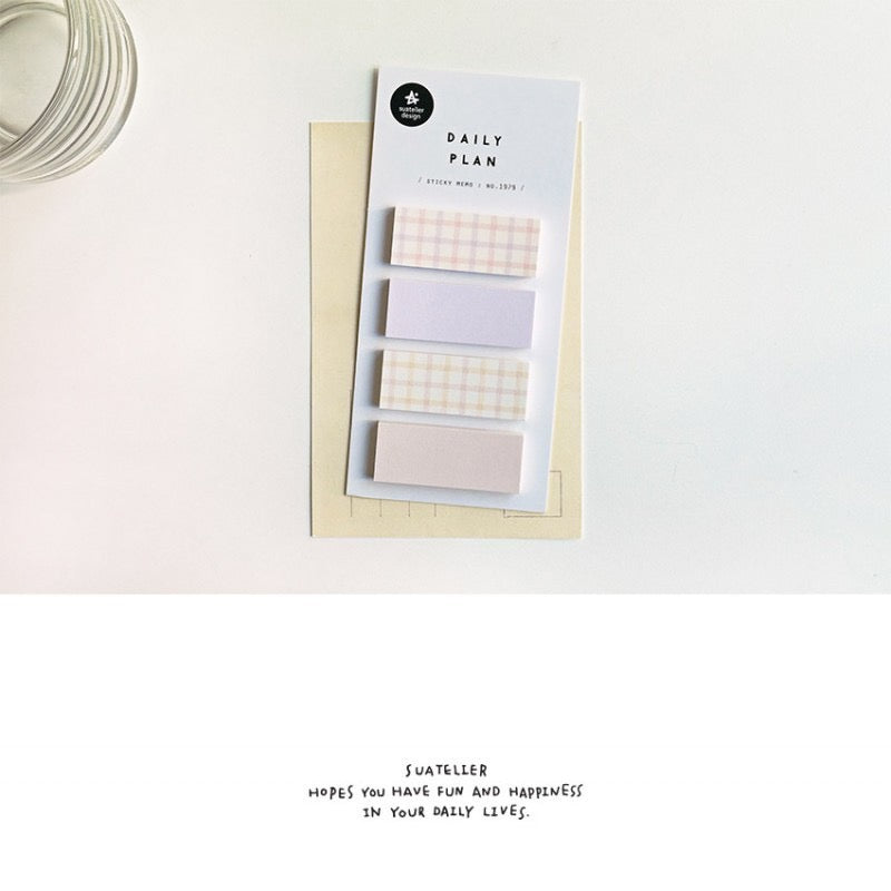 Suatelier Daily Plan Sticky Note, 10-pcs