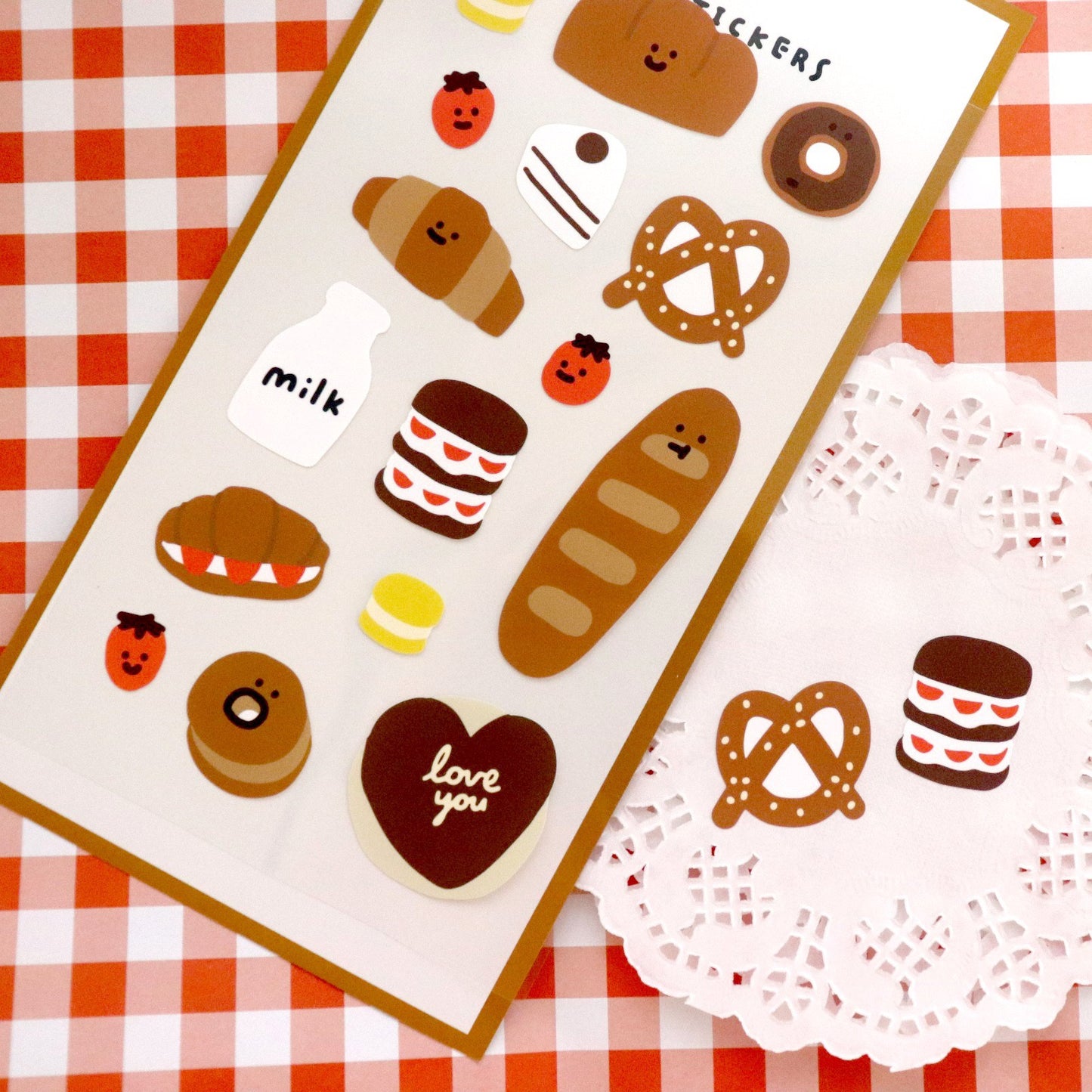 BONITO How To USE paper stickers, 20-pcs