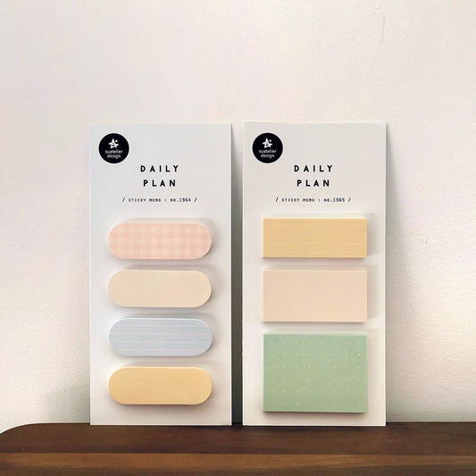 Suatelier Daily Plan Sticky Note, 10-pcs