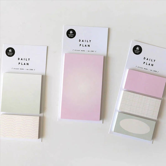 Suatelier Daily Plan Sticky Note, 10-pcs