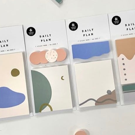 Suatelier Daily Plan Sticky Note, 10-pcs